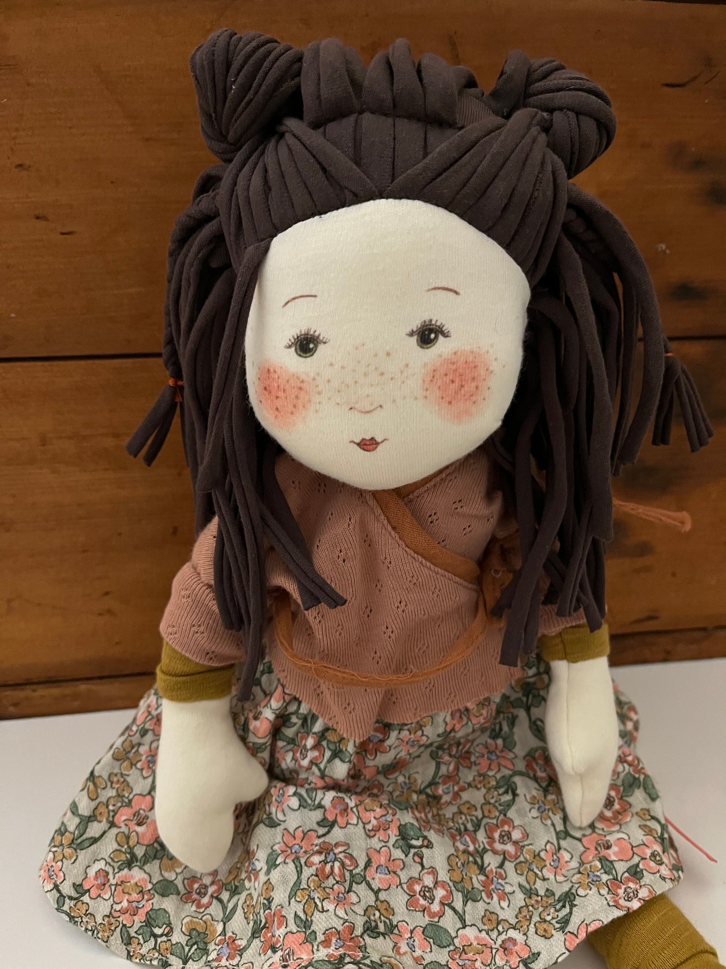 Rag Doll in SMOCK and LEGGINGS, 18 inches (45 cm)