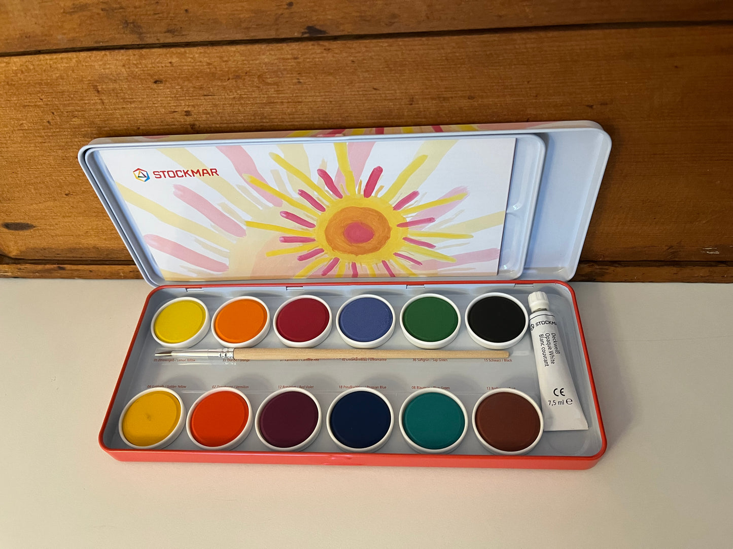 Replacement individual PAINT COLOUR DISKS for Painting Tin Set