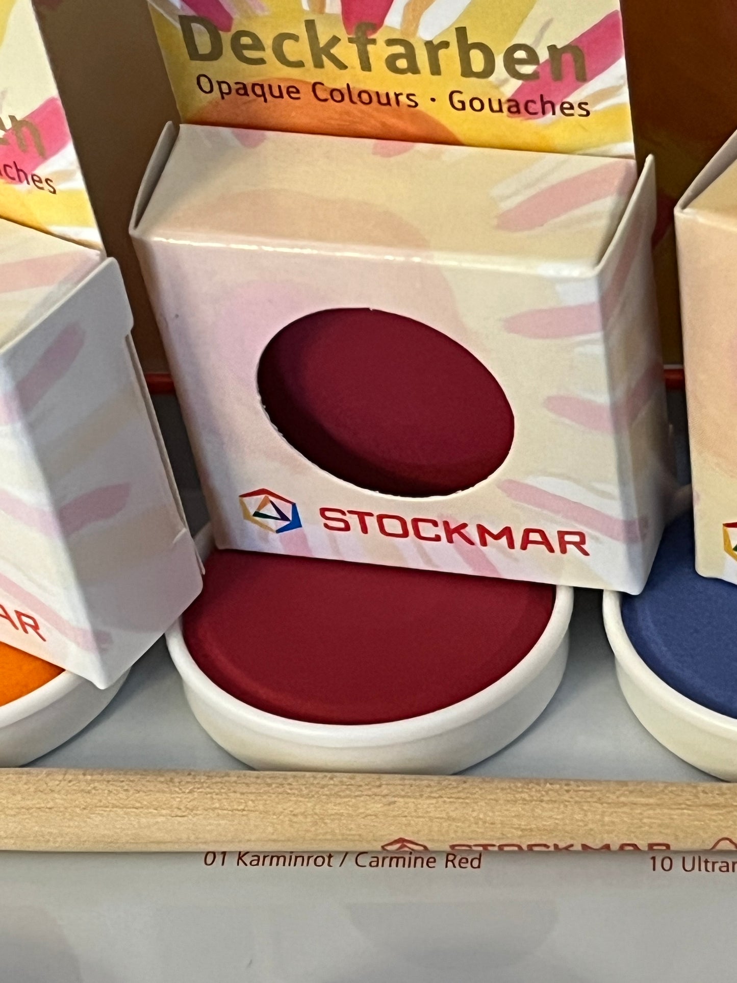 Replacement individual PAINT COLOUR DISKS for Painting Tin Set