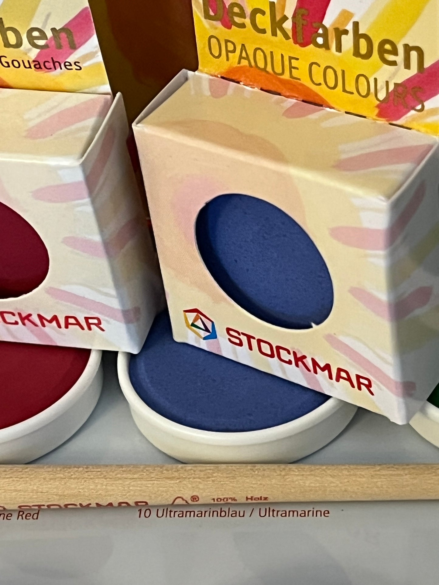 Replacement individual PAINT COLOUR DISKS for Painting Tin Set