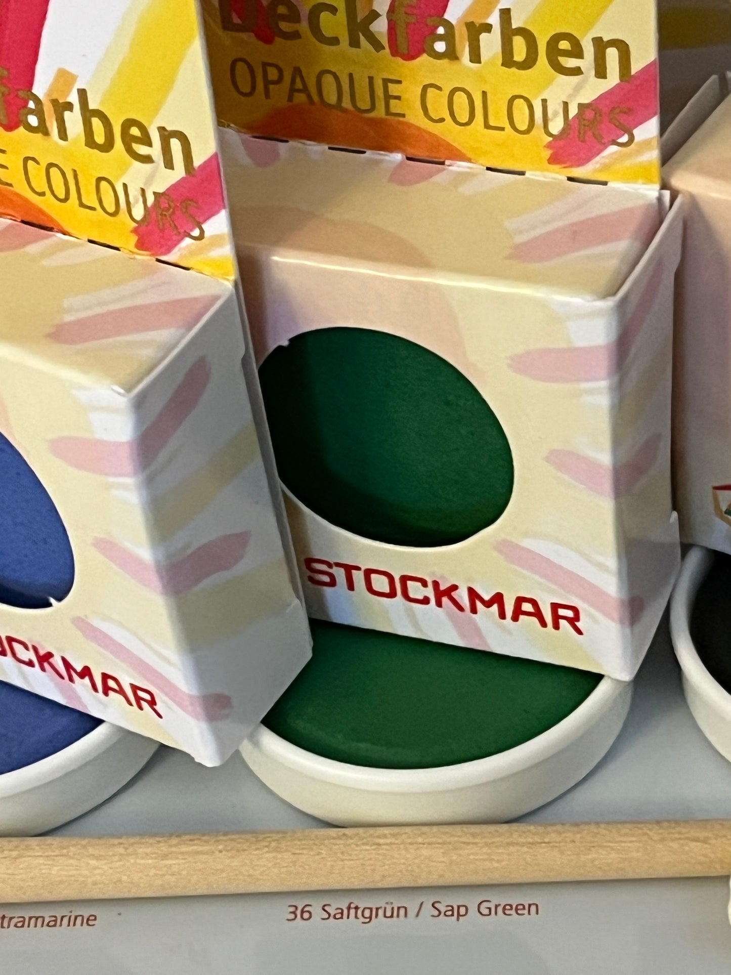 Replacement individual PAINT COLOUR DISKS for Painting Tin Set