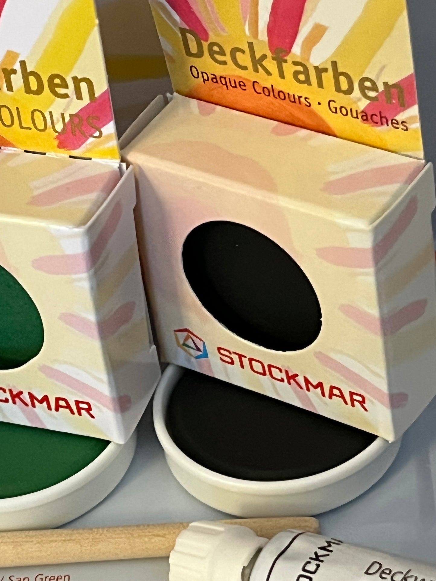 Replacement individual PAINT COLOUR DISKS for Painting Tin Set