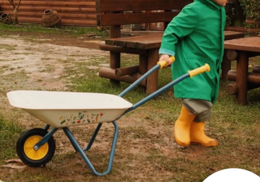Gardening Tools - WHEELBARROW, with rubber tire!