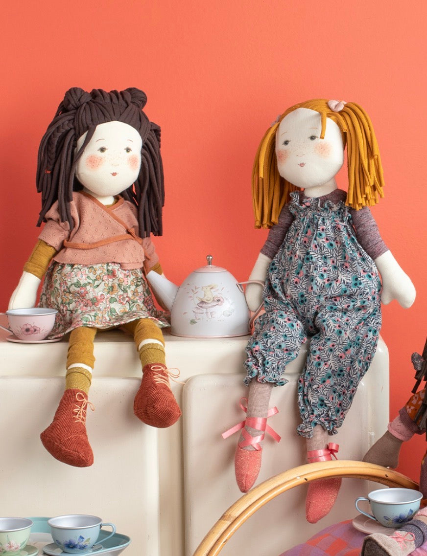 Rag Doll in SMOCK and LEGGINGS, 18 inches (45 cm)