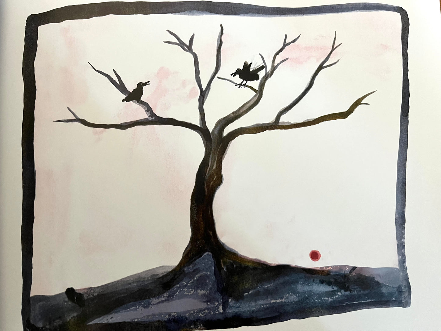 Children’s Picture Book - TWO CROWS, a lyrical counting story