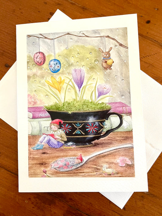 Greeting Card - Mhairi Hellbrandt’s SPRING CELEBRATION