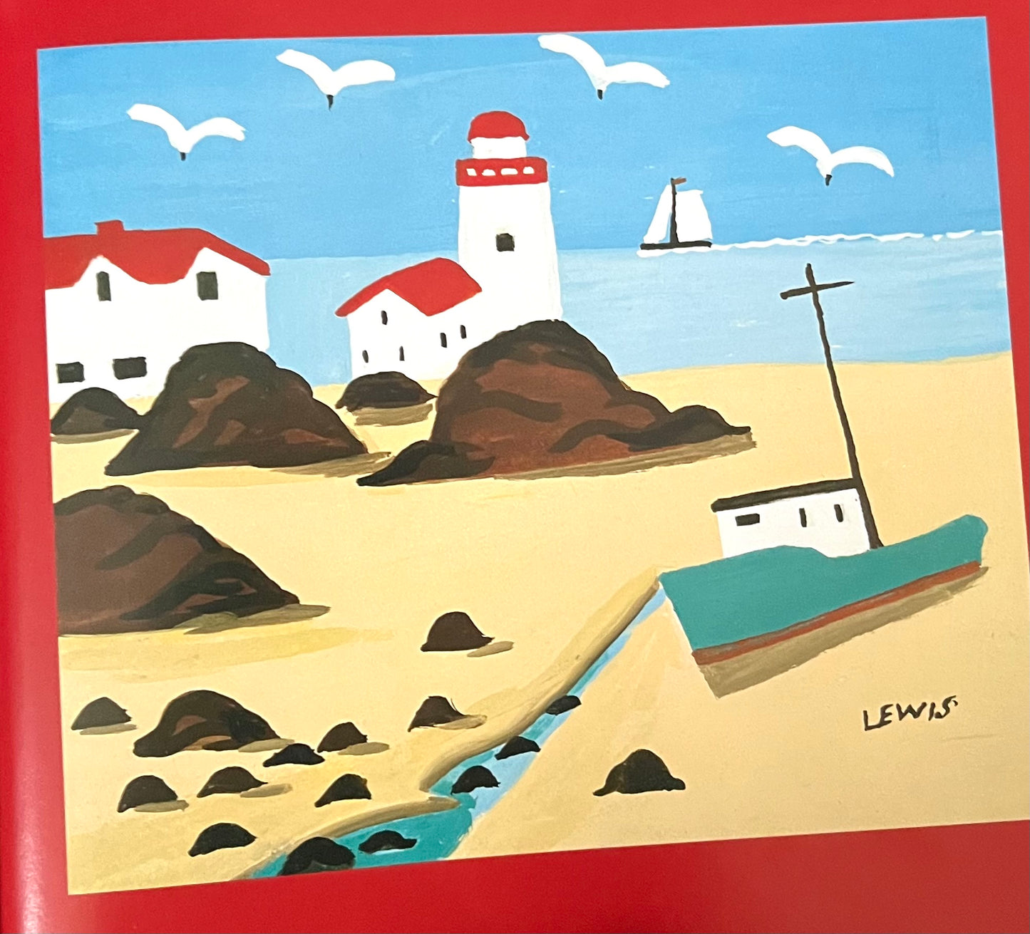 Children's Picture Book - Maud Lewis' Art in FROM BEN LOMAN TO THE SEA