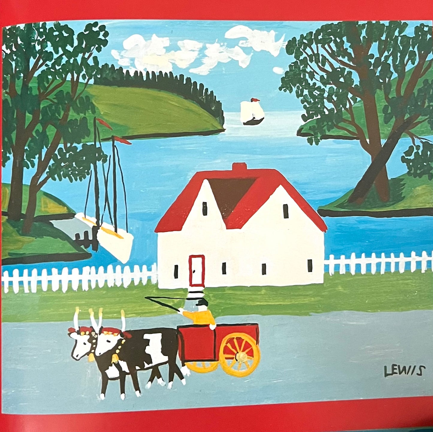 Children's Picture Book - Maud Lewis' Art in FROM BEN LOMAN TO THE SEA