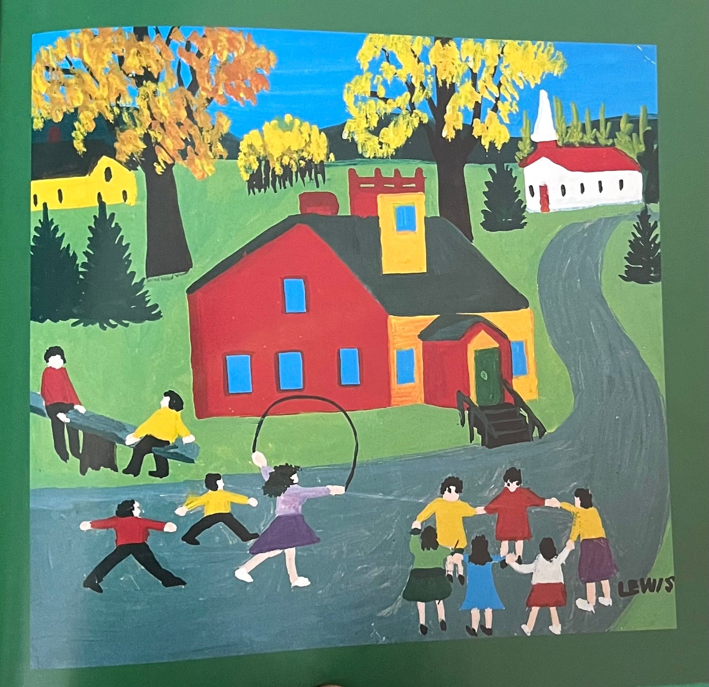 Children's Picture Book - Maud Lewis' Art in FROM BEN LOMAN TO THE SEA