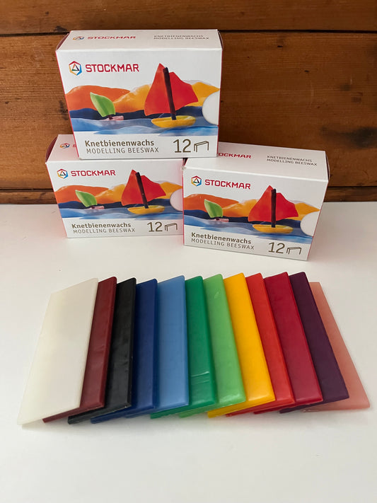 Beeswax, Arts&Crafts - MODELLING BEESWAX IN 12 COLOURS