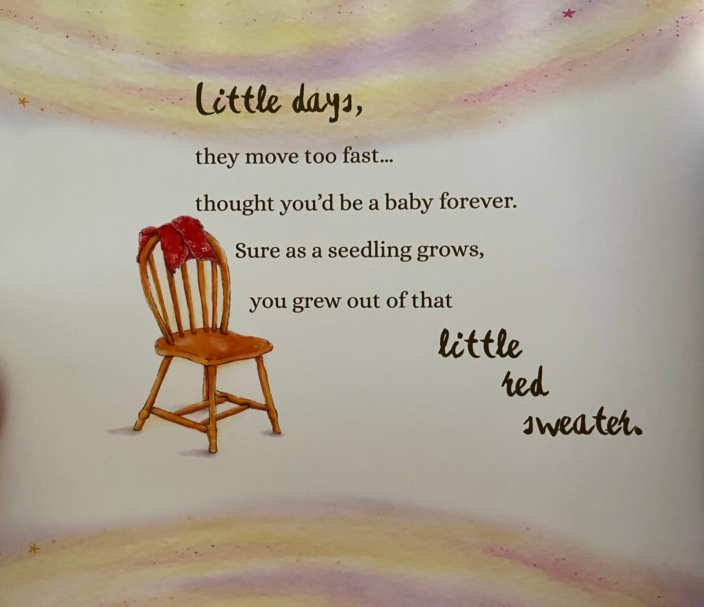 Children's Picture Book - LITTLE DAYS, a words and music book!