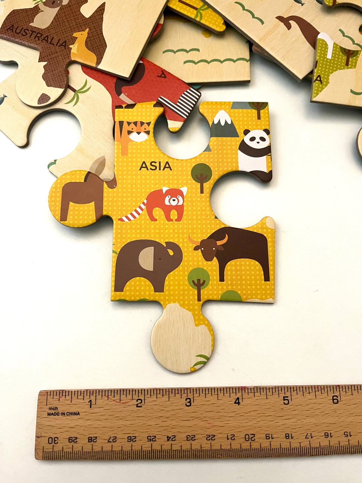 Educational Puzzle - OUR WORLD FLOOR Puzzle, age 3 years