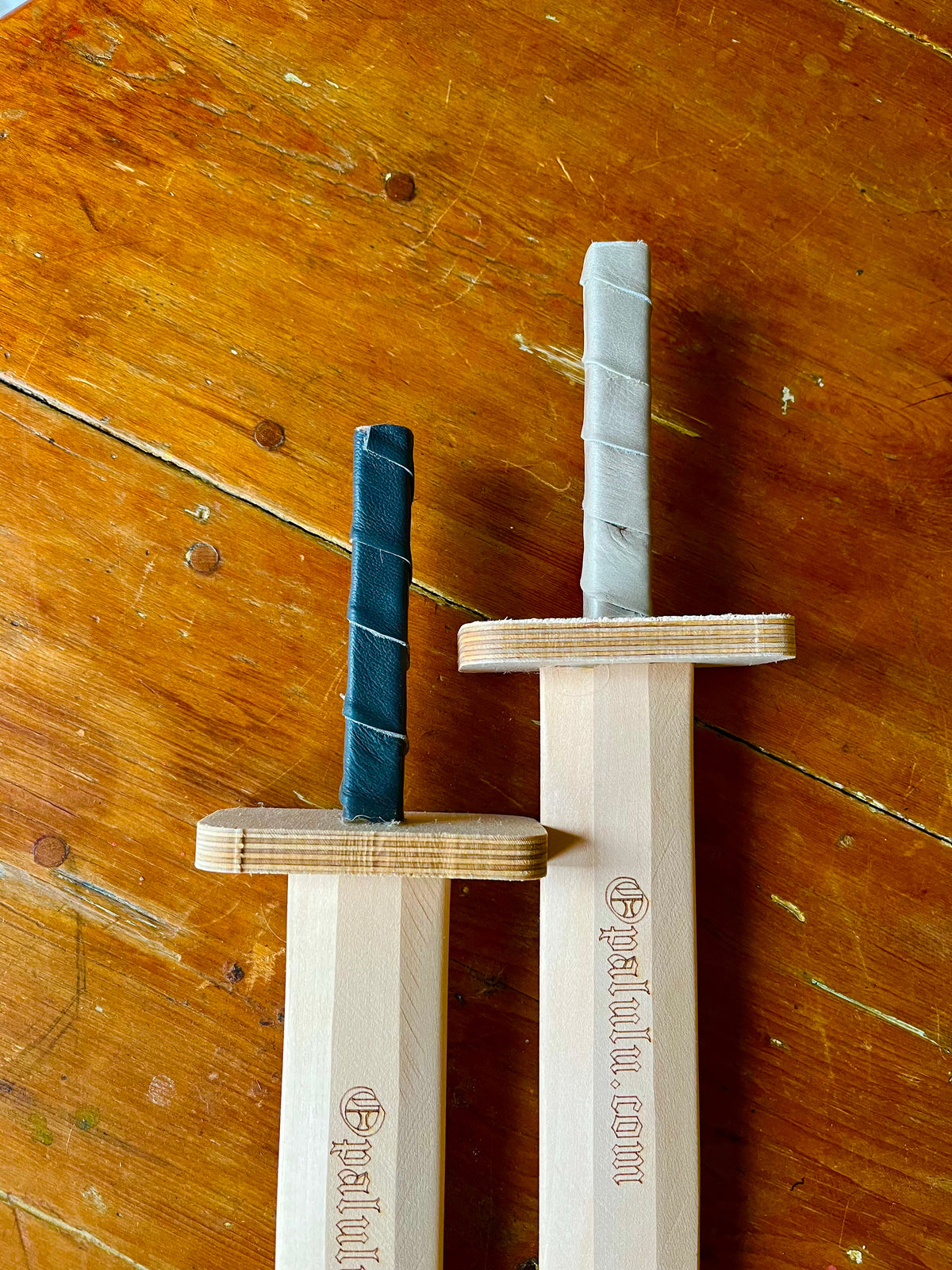 Wooden SWORD, with Leather wrapped hilt