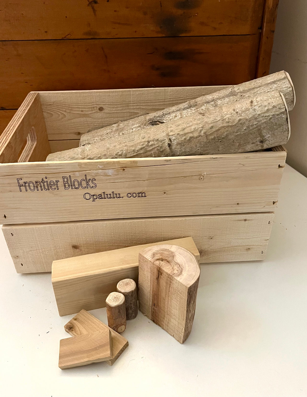 Wooden Blocks - CRATE OF WOODEN BLOCKS... on SALE!