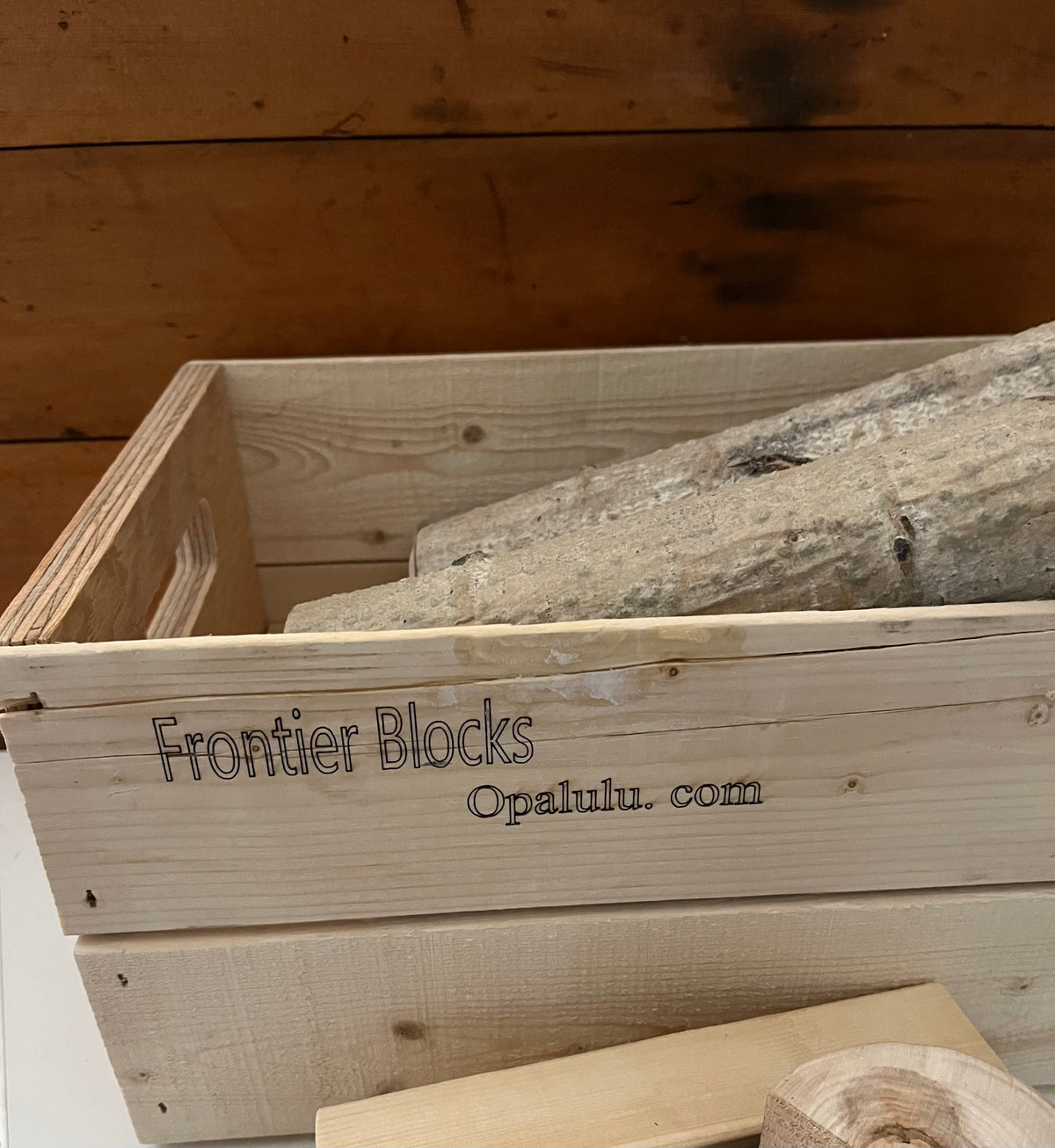 Wooden Blocks - CRATE OF WOODEN BLOCKS... on SALE!