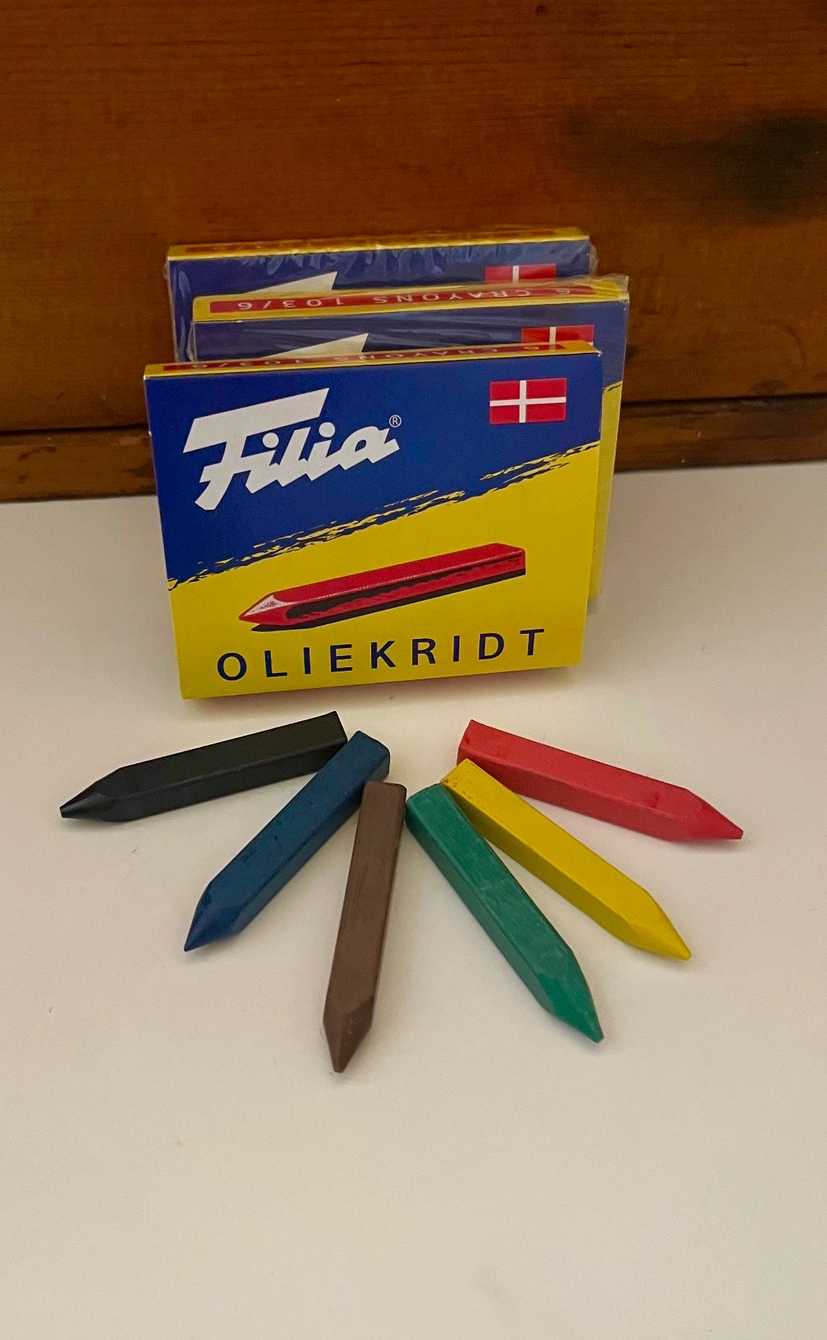 Crayons, Filia OIL CRAYONS 18 COLOURS - Art