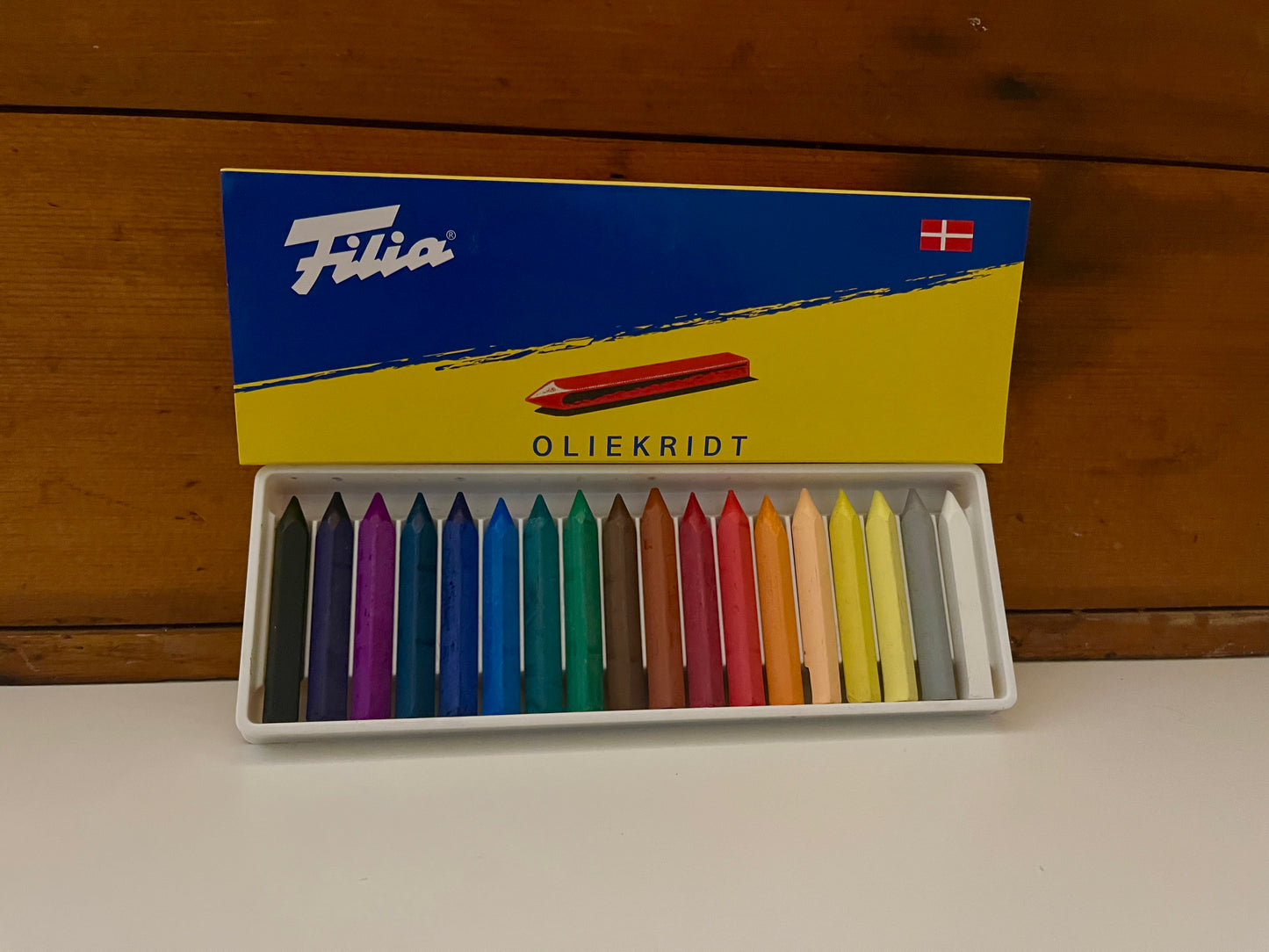 Crayons, Filia OIL CRAYONS 6 COLOURS - Art