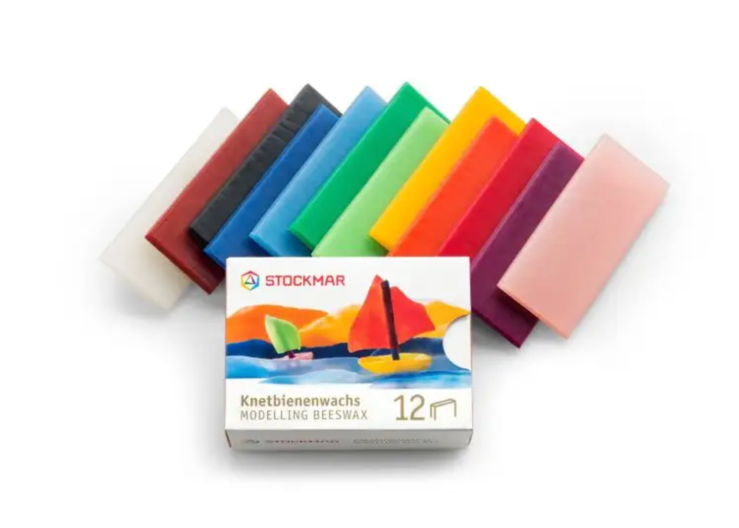 Beeswax, Arts&Crafts - MODELLING BEESWAX IN 12 COLOURS