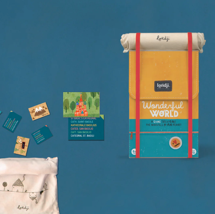Family Game - WONDERFUL WORLD, Geography game