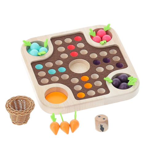 Jeu familial en bois - RÉCOLTE DE LÉGUMES !