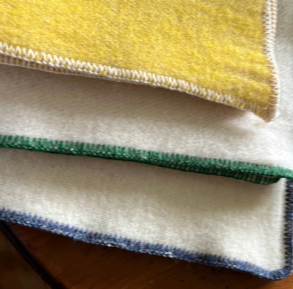 Wool BLANKETS FOR CHILDREN, Adults & Baby too… 12 colour choices!