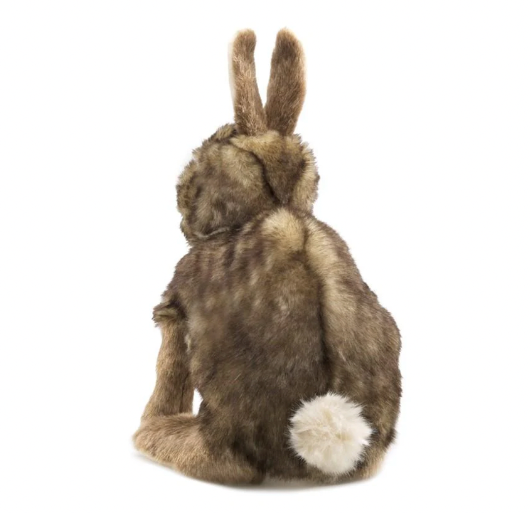 Soft Puppet Toy - COTTONTAIL RABBIT Hand Puppet (Large)