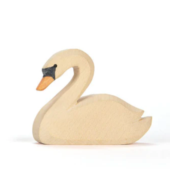 Wooden Dollhouse Play - TRUMPETER SWAN, Large