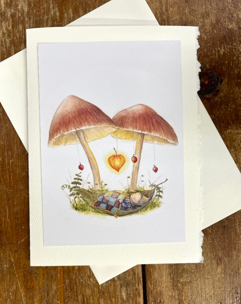 Greeting Card - Mhairi Hellbrandt’s WINTER UNDERGROUND