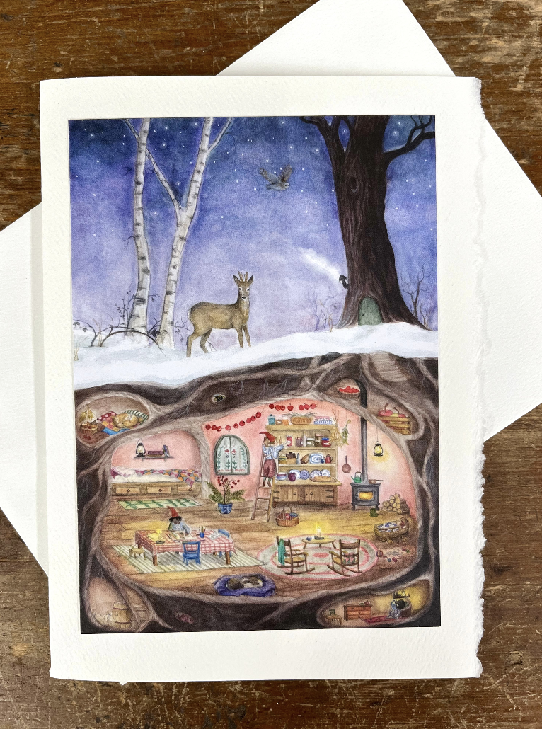 Greeting Card - Mhairi Hellbrandt’s NAP TIME