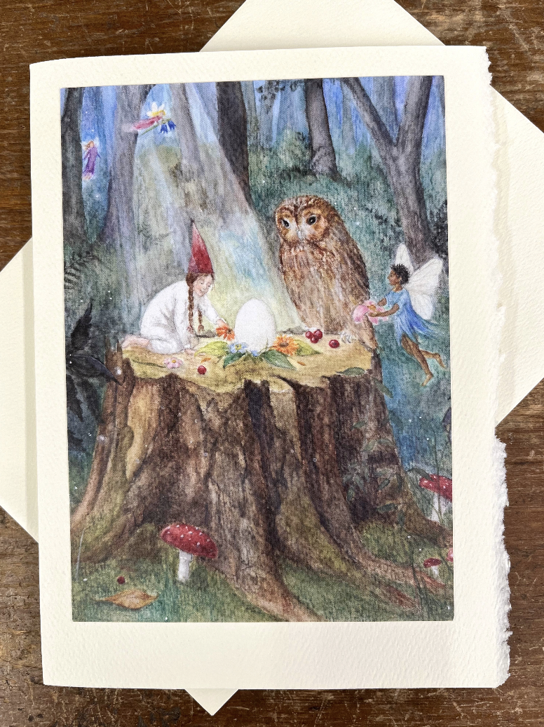 Greeting Card - Mhairi Hellbrandt’s DELIVERING MAIL