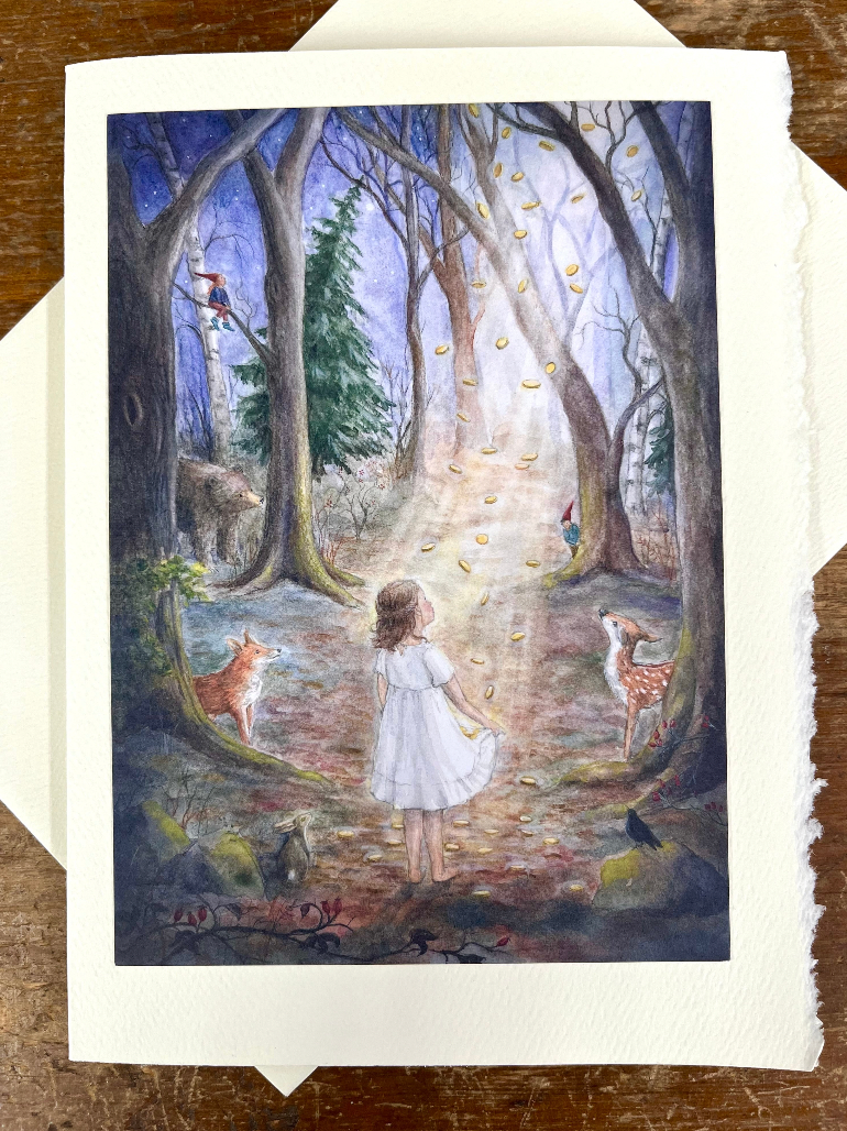 Greeting Card - Mhairi Hellbrandt’s NAP TIME