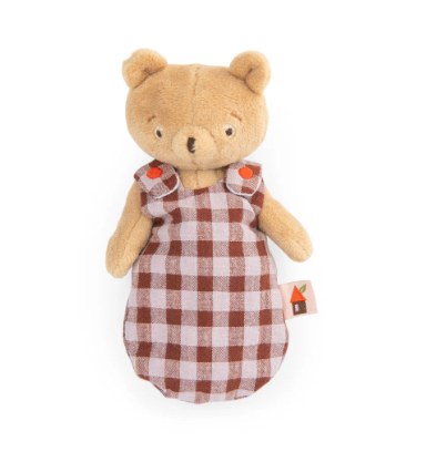Soft Stuffed Doll  - Les Minouchkas BABY EMILE,  Baby Bear