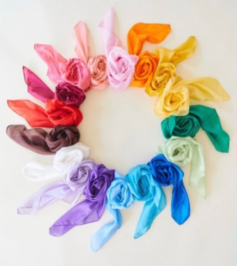 PlayCloths - Silk OCEAN Colour, large size!