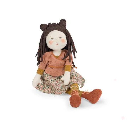 Rag Doll in SMOCK and LEGGINGS, 18 inches (45 cm)