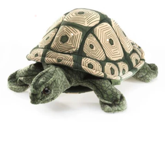 Puppet Soft Toy - TORTOISE Hand Puppet, Large