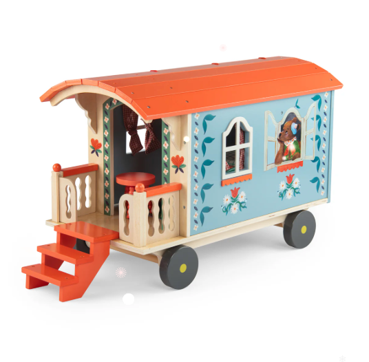 Les Minouchkas DOLLHOUSE CARAVAN