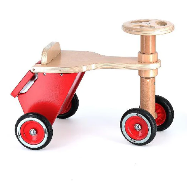RIDE-ON Push TRICYCLE, All Wood with mail box!
