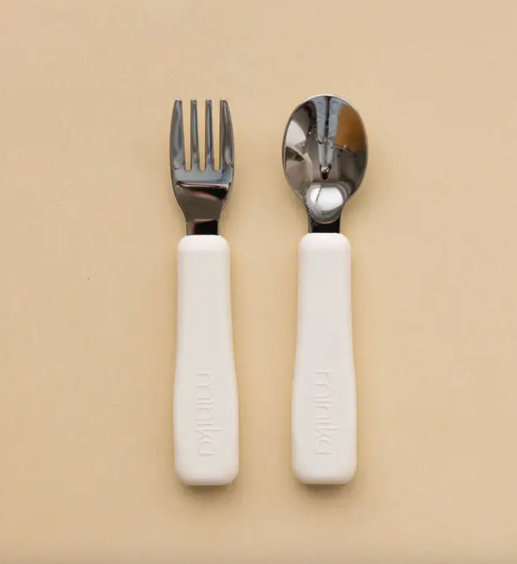 Baby Gear - Minika CUTLERY Set for Baby, 2 colour choices!