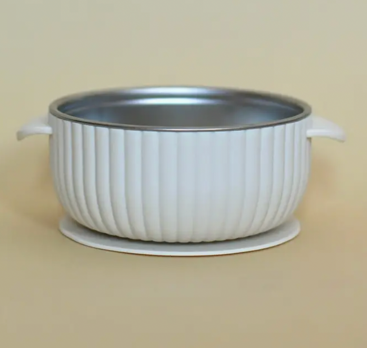 Baby Gear - Minika STAINLESS BOWL, with suction base