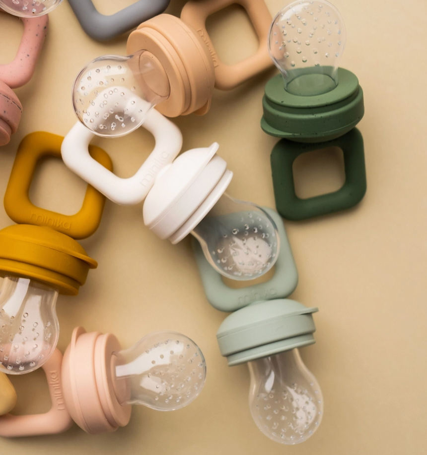 Baby Gear - Minika FEEDER TEETHER, 2 colour choices!