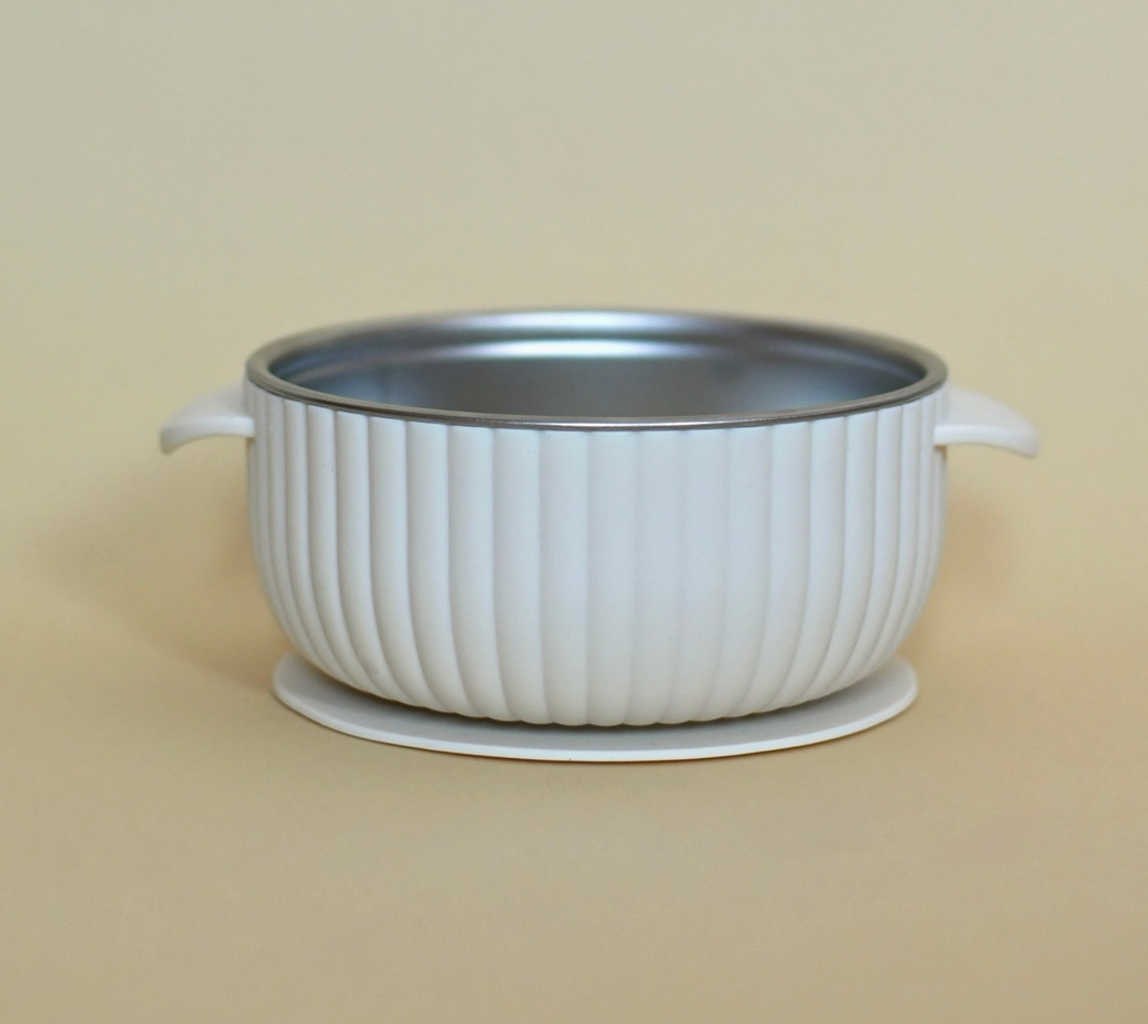 Baby Gear - Minika STAINLESS BOWL, with suction base