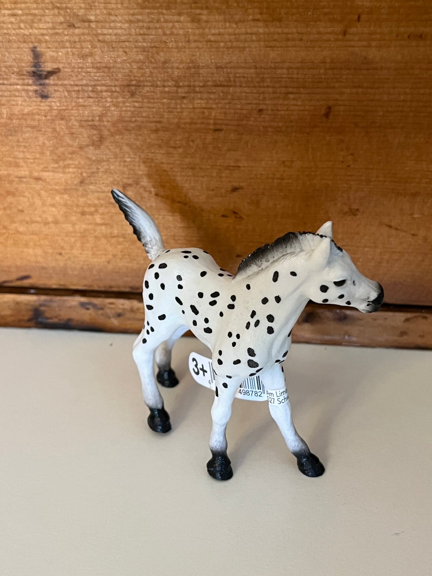 Farm Animals for Dollhouse Play - KNABSTRUPPER FOAL by Schleich