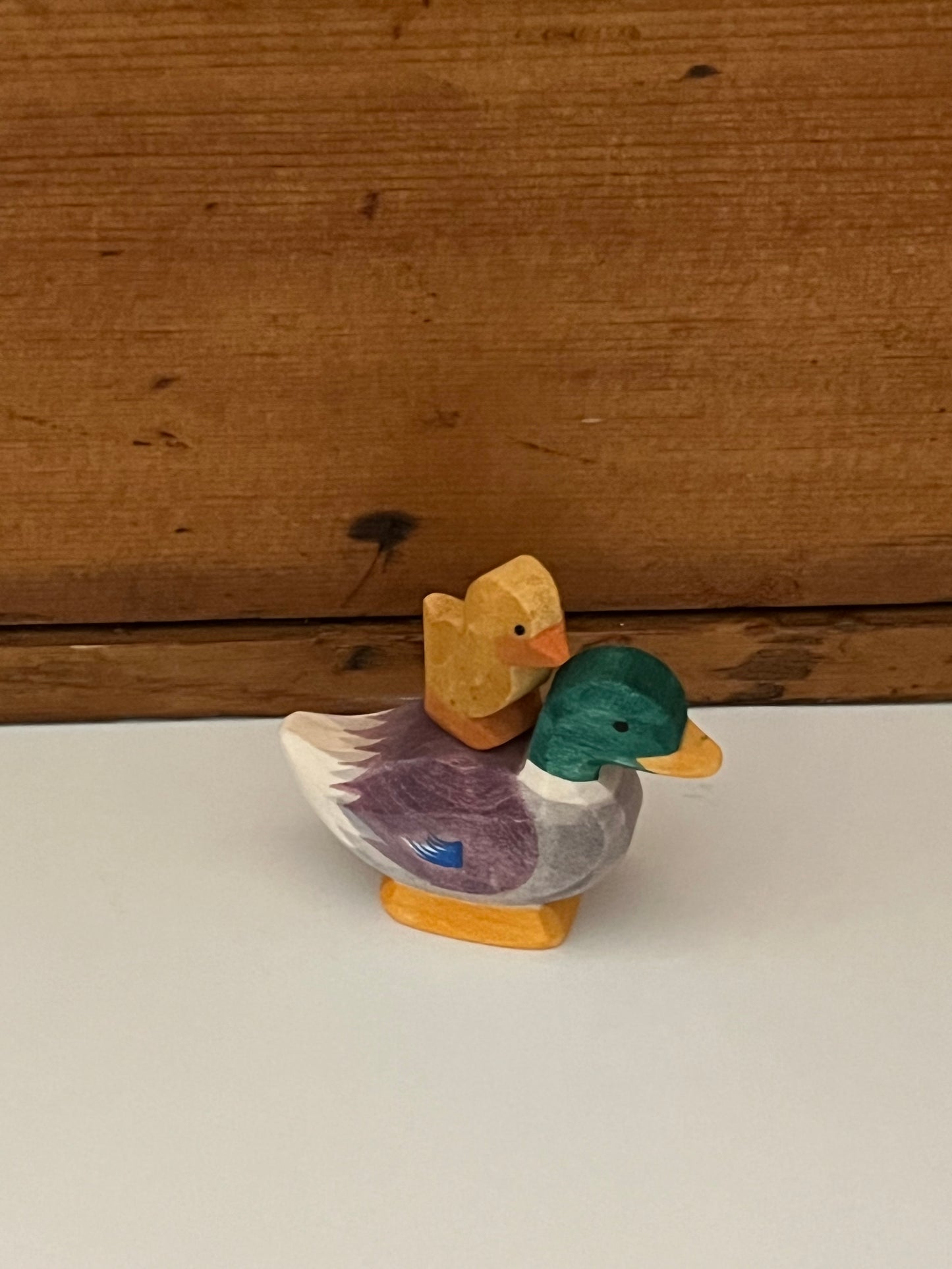 Wooden Dollhouse Play - DUCK, DRAKE