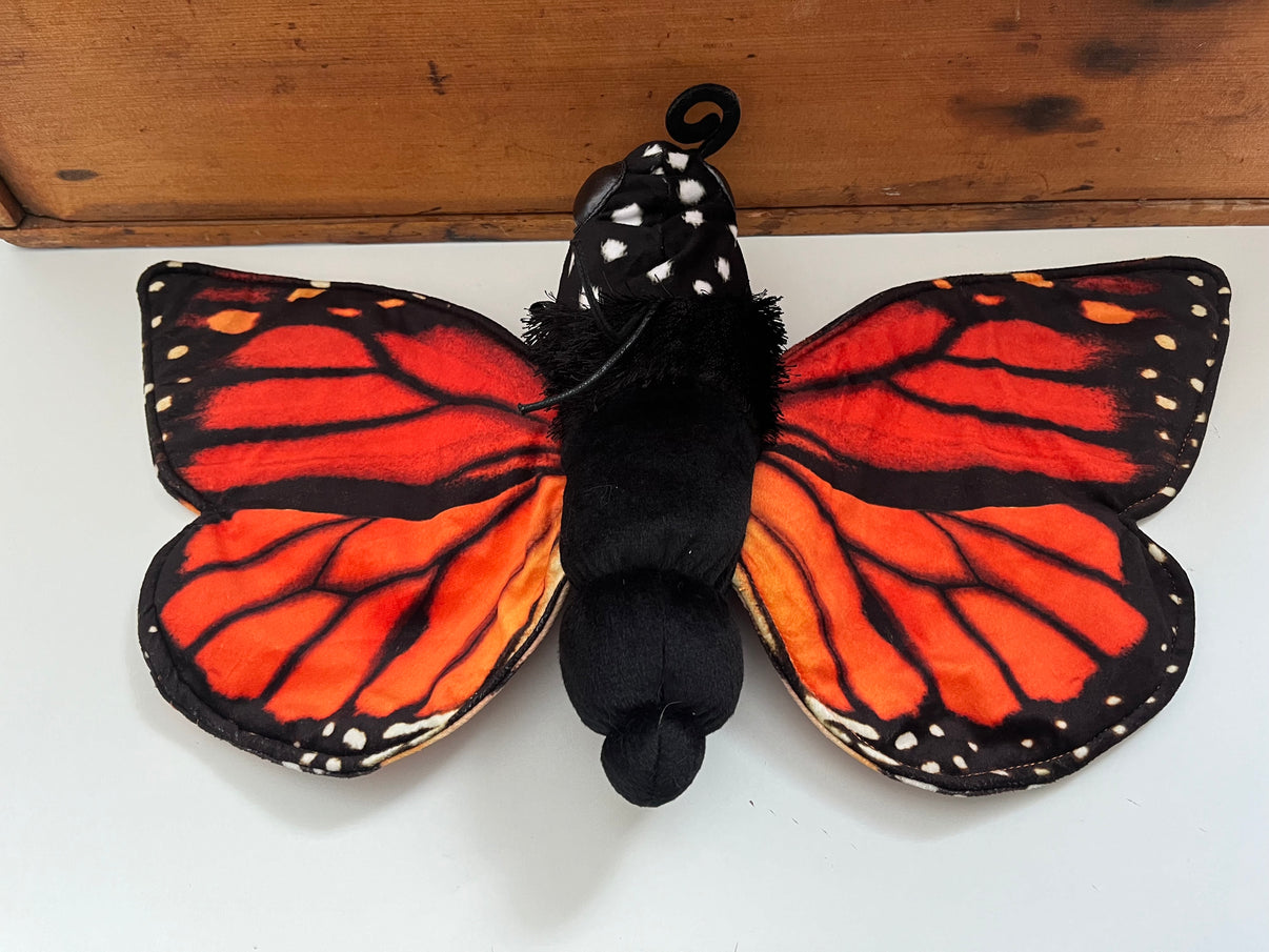 Educational Soft Puppet MONARCH BUTTERFLY LIFECYCLE Hand Puppet (La