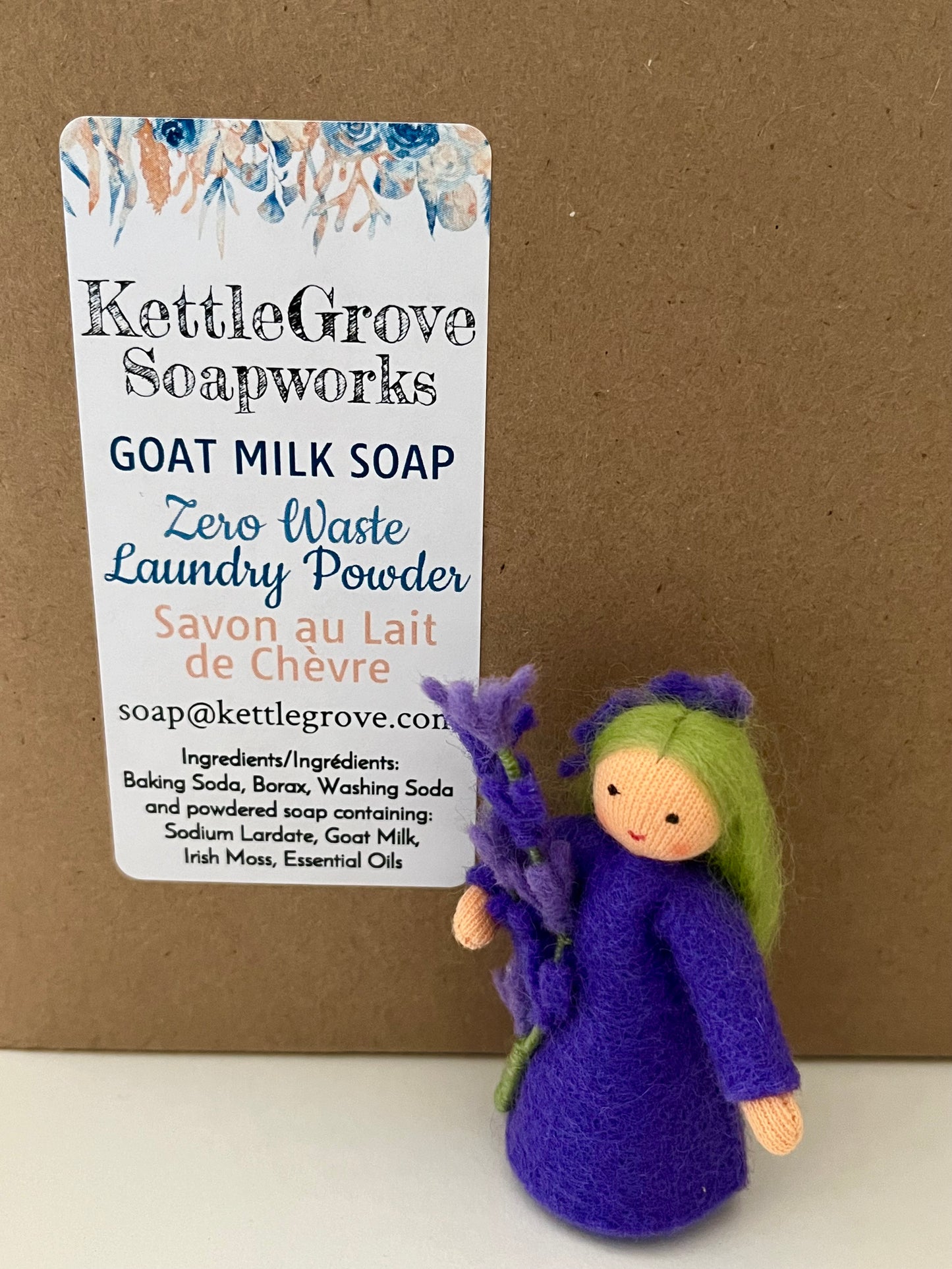EcoHome - LAUNDRY POWDER made with Goat's Milk, 2 scents!