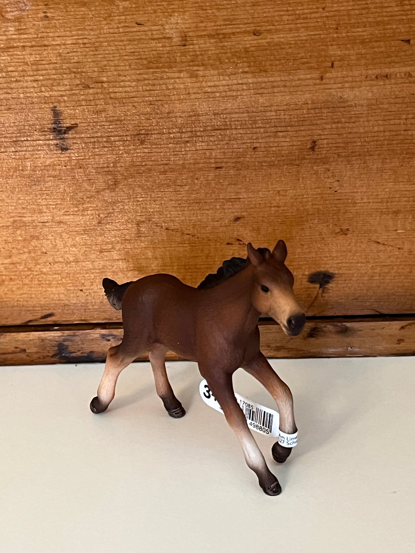 Farm Animals for Dollhouse Play - CHESTNUT FOAL by Schleich