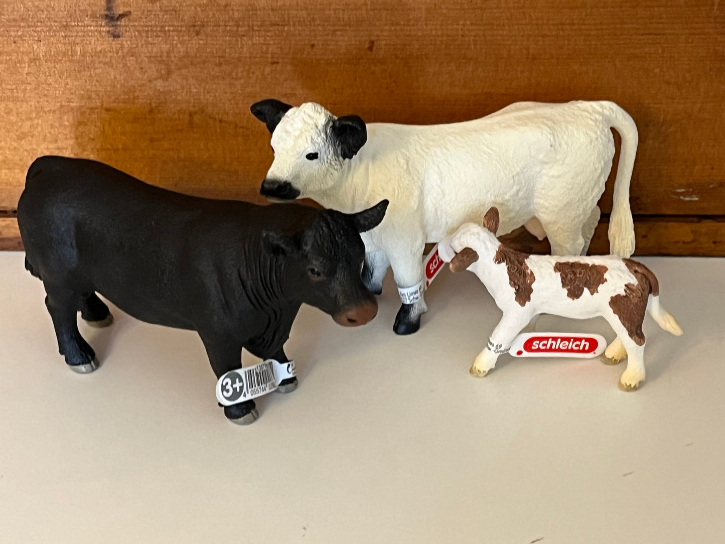 Farm Animals for Dollhouse Play - GALLOWAY COW by Schleich