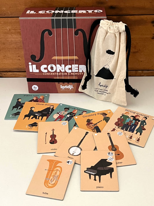 Family Memory Game - IL CONCERTO, Musical memory and Concentration Game!