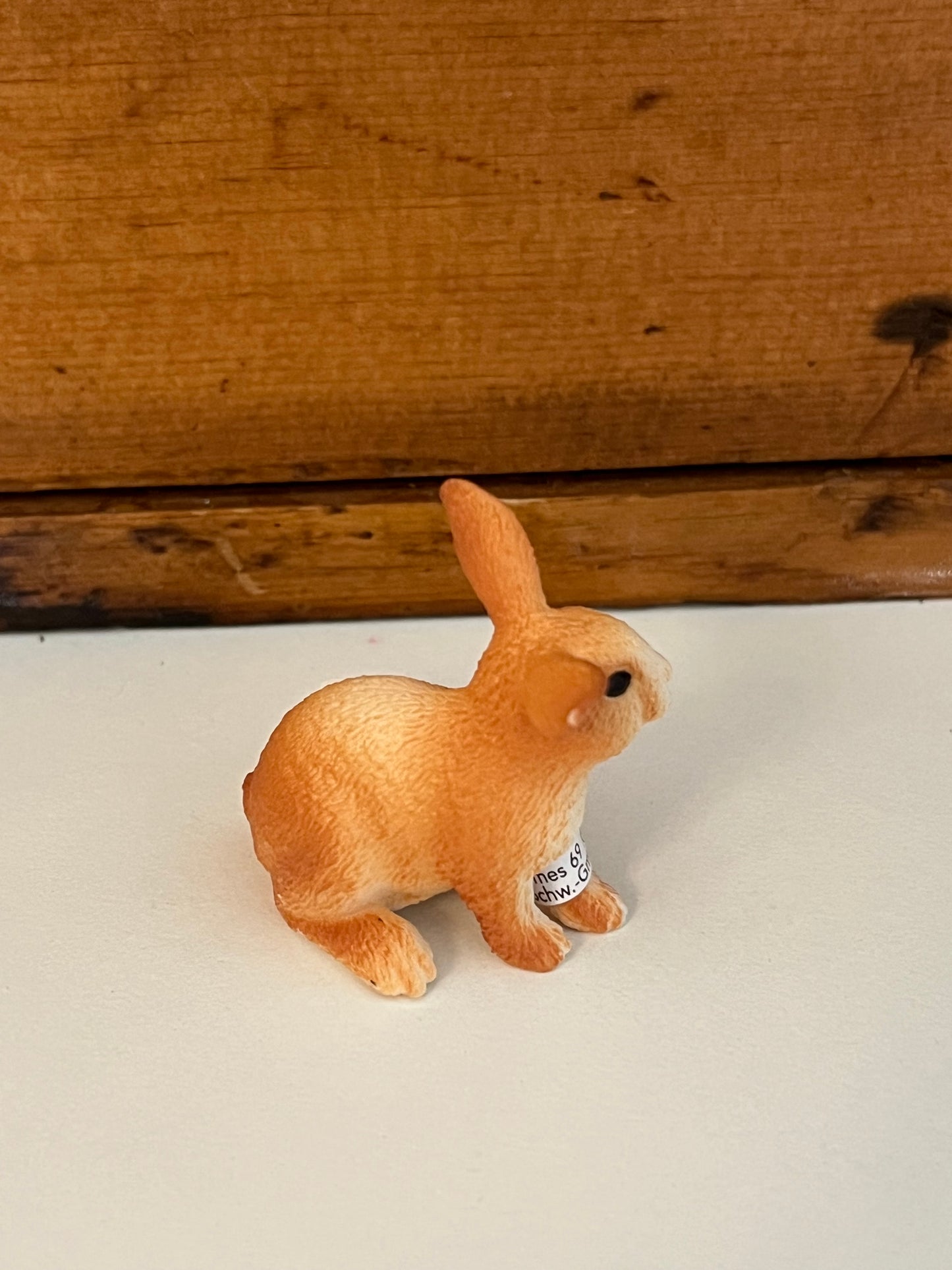 Farm Animals for Dollhouse Play - RABBIT (sitting) by Schleich