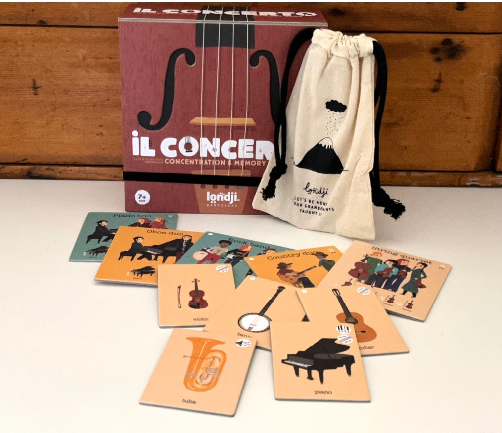 Family Memory Game - IL CONCERTO, Musical memory and Concentration Game!